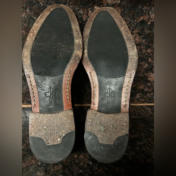 Cole Haan/Nike Air Oxford Black Leather dress shoes retails $198 size 12 - Picture 6 of 12